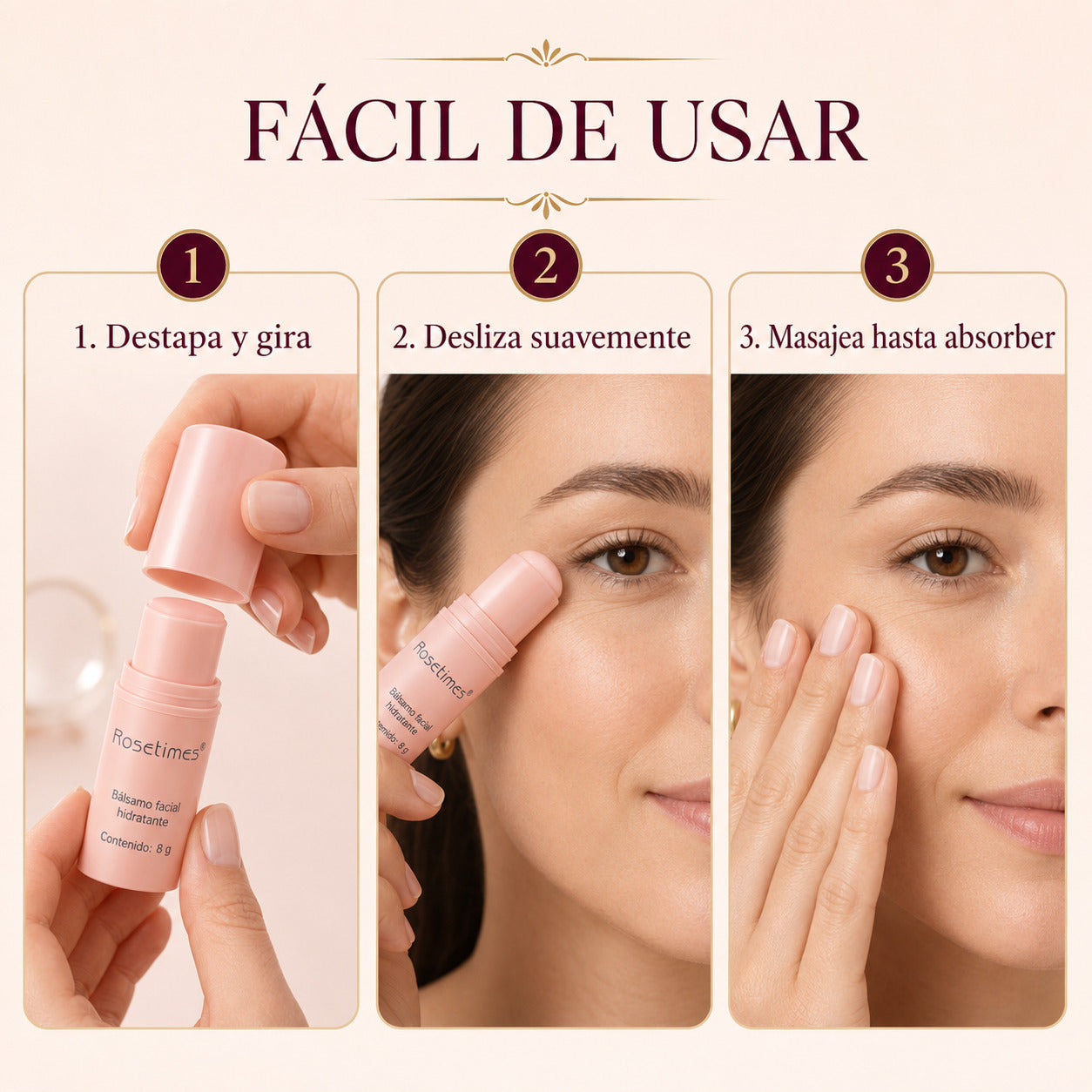 Fácil de usar, aplicación directa